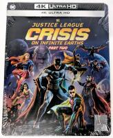 Justice League: Crisis on Infinite Earths Part Two 4K Ultra HD Steelbook, 2024, Sealed, 95 min