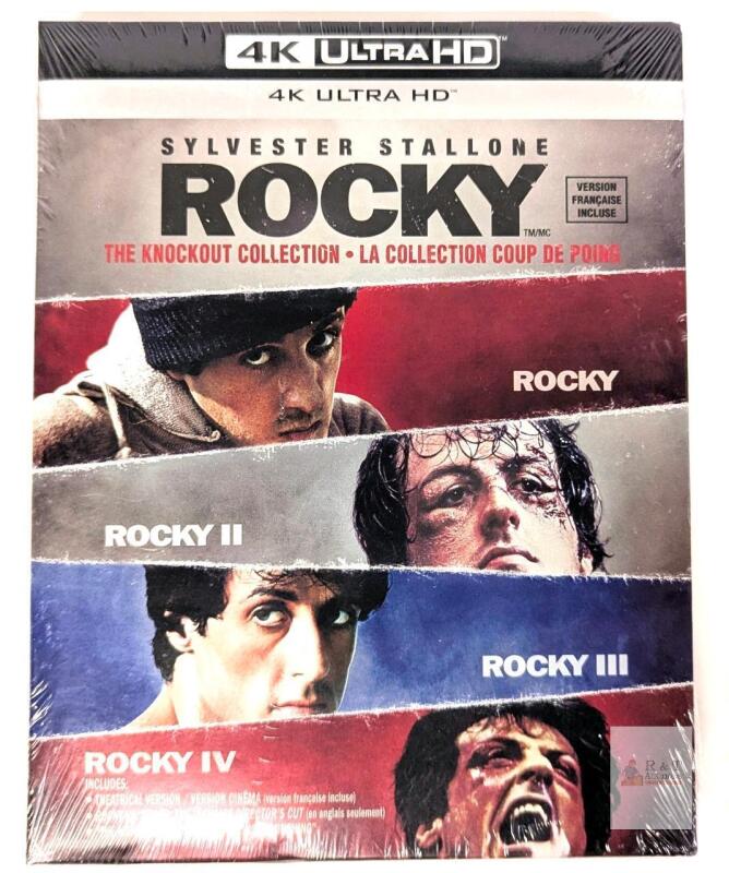 Rocky: The Knockout Collection 4K Ultra HD Blu-ray Set with Bonus Content