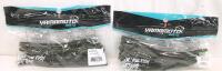 Yamamoto 7" Yamasenko Senko Worms Green Pumpkin Red Flake 6-Pack Soft Plastic Baits USA