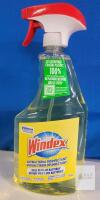 Windex Antibacterial Disinfectant Spray 765 mL, Multi-Surface, L-Lactic Acid, UPC 059200817727
