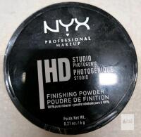 NYX Studio Photogenic HD Finishing Powder Translucent SFPO1, 0.21 oz, 100% Mineral, Vegan