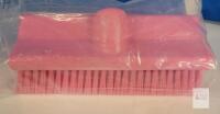 Carlisle Sparta Hi-Lo 40423EC26 10" Pink Floor Scrub Brush Head, Stiff Polypropylene Bristles