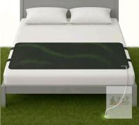 GAYA King Size Grounding Mat for Bed, 76" x 27", 15 ft Cord, Waterproof Non-Slip, Black