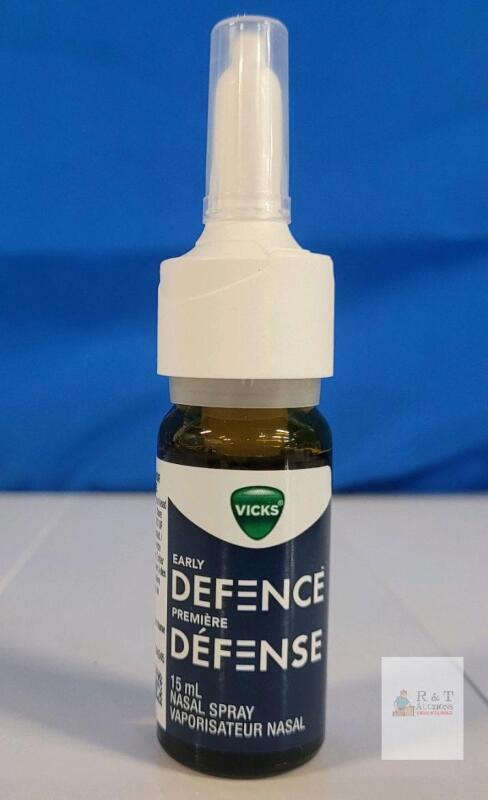 Vicks Early Defence Nasal Spray, 15 mL, Lot #5353028830, Expires 11/2028