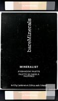 NEW bareMinerals Mineralist Ultranatural Eyeshadow Palette, 6-Shade, Vegan, 0.24oz, Made in Italy