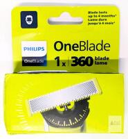 new SEALED Philips OneBlade 360 Replacement Blade, 1 Pack, Fits All Except QP1XXX/QI1XXX, Wet & Dry Use