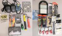 Various Tools & Home Improvement Items (Battery Charger+ Battery Untested)
