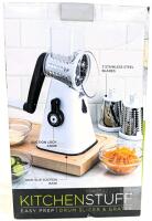 As-New Kitchen Stuff Easy Prep Manual Drum Slicer & Grater