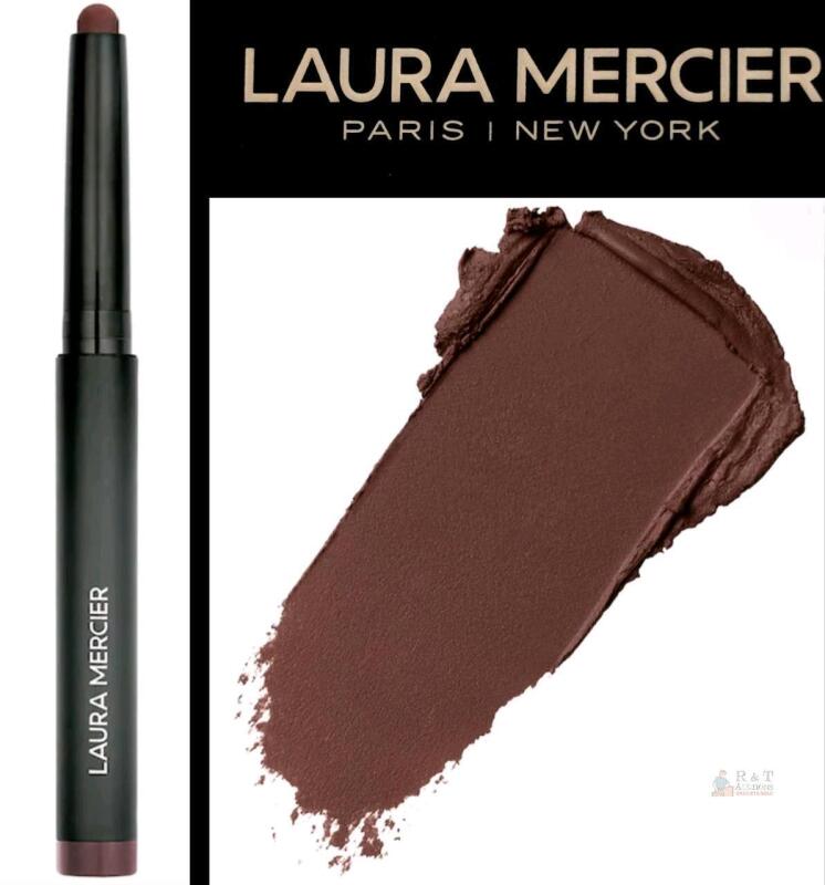 New Laura Mercier Caviar Stock Eye Colour 1.64g, DARK CACAO (Matte Dark Red Brown)