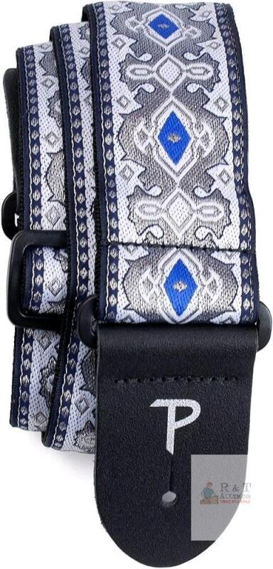 New Perri&rsquo;s Leathers Ltd. - Guitar Strap - Jacquard - Adjustable - For Acoustic/Bass/Electric Guitars - Made in Canada