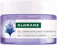 New Klorane - Cornflower Water Cream with Organic Cornflower & Plant-Based Hyaluronic Acid - All Skin Types, Face And Eyes - 50ml