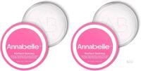 2 New Annabelle Perfect Setting Loose Powder, Translucent, All-Over Face Powder, Natural Matte Finish, Talc-Free, Vegan, Cruelty-Free, Non-Comedogenic, Paraben-Free, Fragrance-Free, Hypoallergenic, 10 g