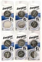 6 New Packs of 2 ENERGIZER 2450 Lithium Coin Battery, Use Batteries By 03/2034