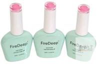 3 New PINK PEARL FireDeep UV Gel Nail Polish, 16ml Large Bottle Gel Polish UV/LED Soak Off Gel Polish