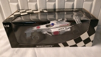 New BAR Jacque Villeneuve 1:8 Scale F1 Race Car Diecast