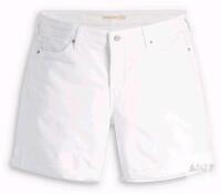 New Size 32 Women's LEVI'S White Mid-Length Shorts