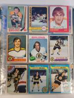 1969 - 2021 Boston Bruins NHL Hockey Trading Card Singles , 207 Trading Cards