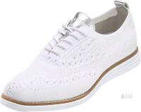 New Size 7.5 Women's COLE HAAN Grand Stitchlite Wingtip Oxford White Knit Shoe W11514