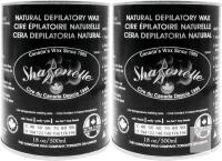 2 New Sharonelle Natural Depilatory Wax (18oz/500ml) - Cream
