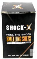 SEAKED SHOCK-X Smelling Salts, 1.41 oz (40g), Energy & Focus, Batch X004I8DQU7