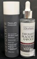 OceAura Exfoliant Black Rice Ampoule 100ml Niacinamide Dropper Bottle, Exp 2025/04, PS4MED Note: Online returns. Volumes may be lower than listed