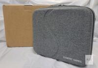 New - Startrc Games Hand-Held Video Game Console Softshell Carrycase w/Shoulder Strap , Grey
