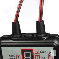 NEW sun 12V Fuel Universal Injector Tester with Adapter, 4 Pulse Modes, LED Display for DIY Auto Fuel System Diagnostics