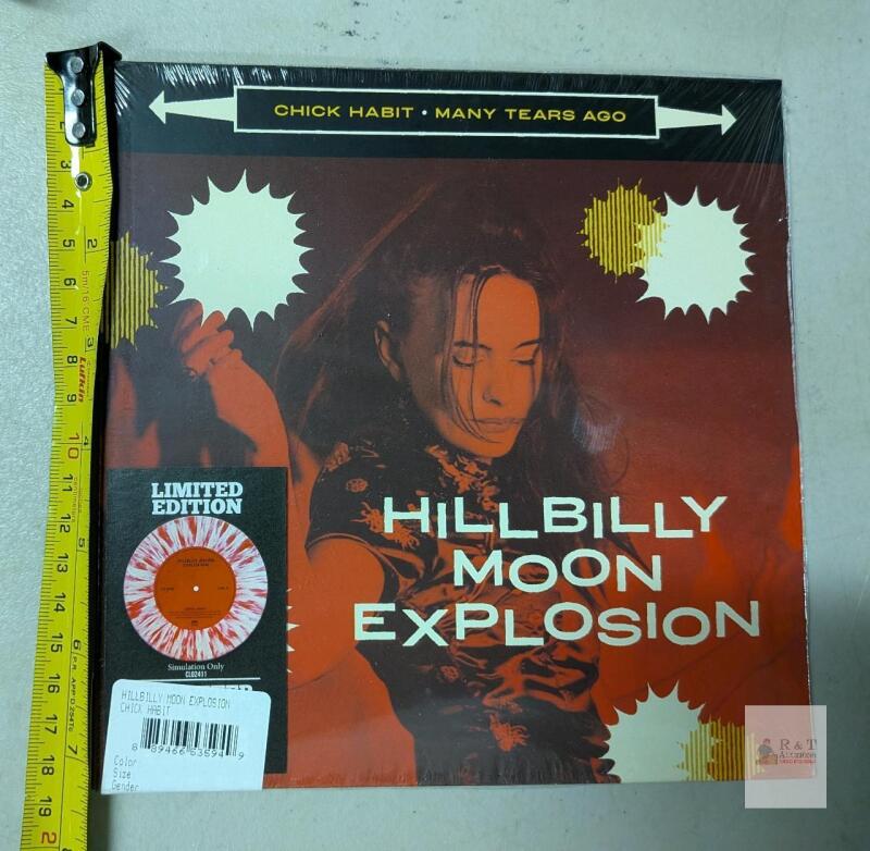 New Hillbilly Moon Explosion Vinyl Record.