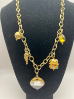 Vintage Temple of St Clair Multi Drop Necklace