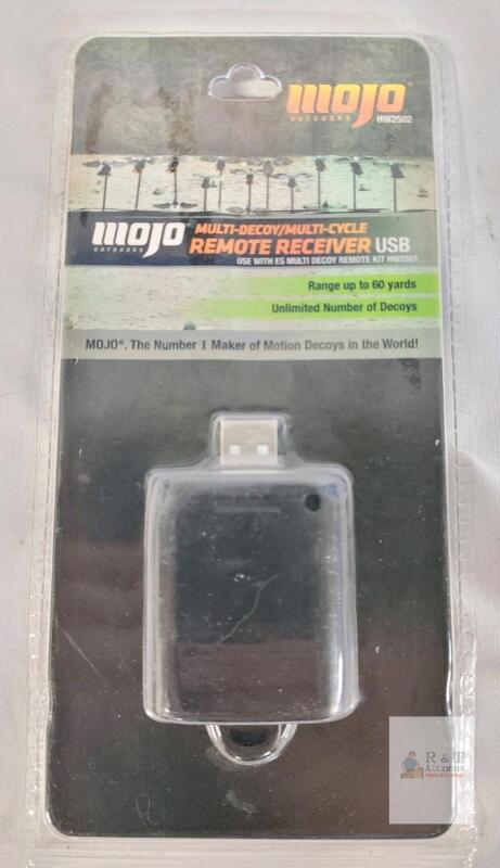Mojo HW2502 Multi-Decoy USB Remote Receiver, 60 Yard Range, for ES Multi Decoy Remote Kit, New