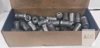 Midwest Machine Screw Anchors 3/8" x 1-1/2", P/N 04216, Zinc Alloy, 40/Box, New, USA