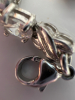 CZ 925 Sterling Line Necklace Earrings - 6