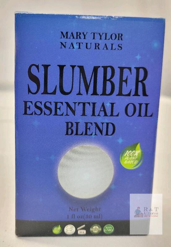 exp 10/24 new Mary Tylor Naturals Slumber Essential Oil Blend 1 fl oz, Steam Distilled, Pure Aromatherapy