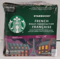 Starbucks French Roast Keurig K-Cup Pods 44 Count, Dark Roast, 18.6 oz Box, 2026 Expiry