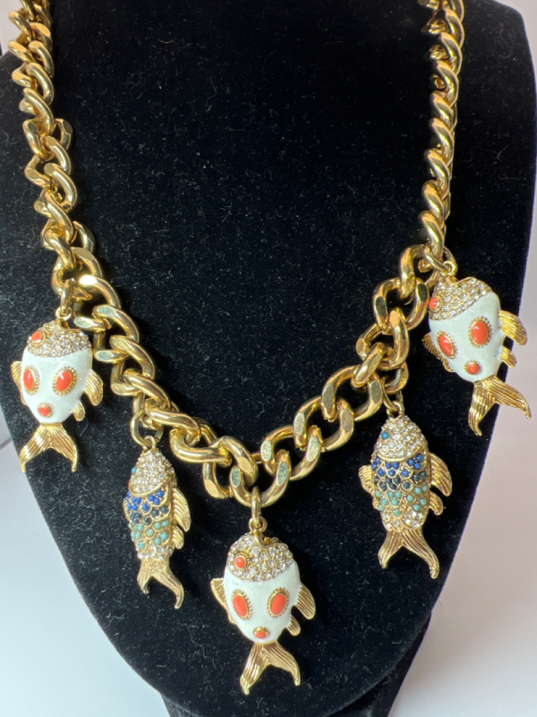 Ann Taylor Pav&eacute; Rhinestone Emanel Necklace