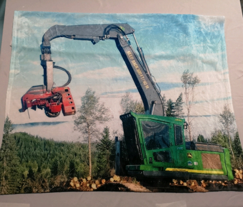 New Fleece Throw by Shutterfly - John Deere