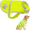 New Dog Size XXL High Visibility Reflective Safety Vest, Security Jacket for Outdoor Training Jogging Hunting Activities