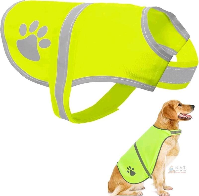 New Dog Size XXL High Visibility Reflective Safety Vest, Security Jacket for Outdoor Training Jogging Hunting Activities
