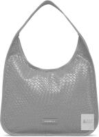 New NewBella PU Leather Shoulder Bag Hobo Bag, Woven Texture, 15" &times; 5" &times; 19" (Incl Handle) BWB00347ALGF