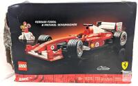 New LEGO Icons Ferrari F2004 & Michael Schumacher #11375 , 735 Pieces, Box Damaged, Pieces Sealed, Includes All Bags 1-7 + Wheels, Booklet & Decal Stickers