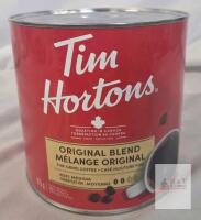 Tim Hortons Original Blend Medium Roast Fine Grind Coffee, 875g Can, 100% Arabica Beans