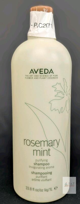New AVEDA Rosemary Mint Purifying Shampoo With Invigorating Aroma, 1L