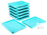 New - 12-Pack Storex Sorting and Crafts Tray, 12"&times;16" - Teal