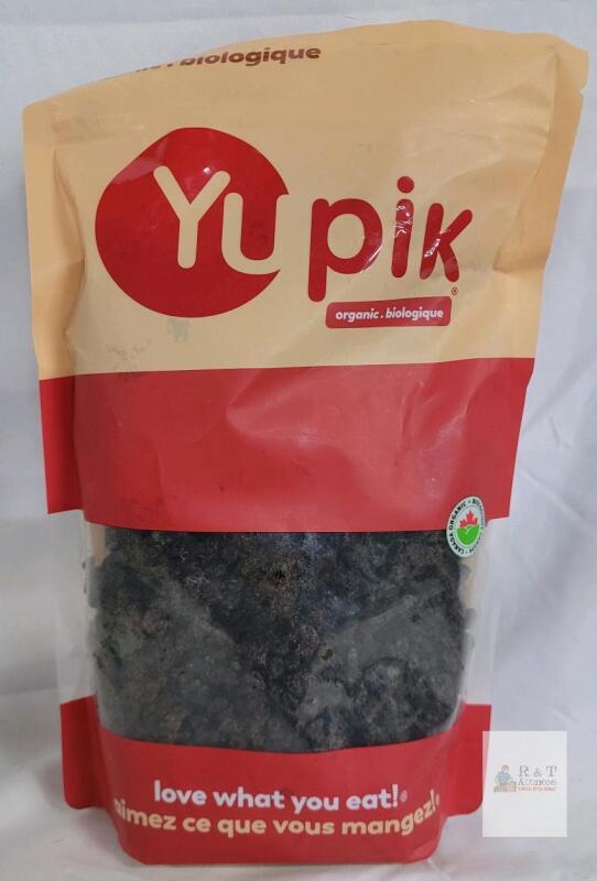 BB 05/2027 Yupik Organic Currant Raisins, 2.20 lb (1 kg), Certified Organic, Resealable Bag, Kosher