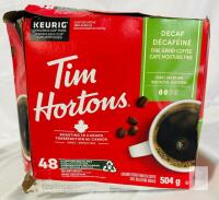 Tim Hortons Decaf Medium Roast 48 K-Cup Pods, 17.78 oz (504 g), Keurig Compatible, Best Before Nov 2026