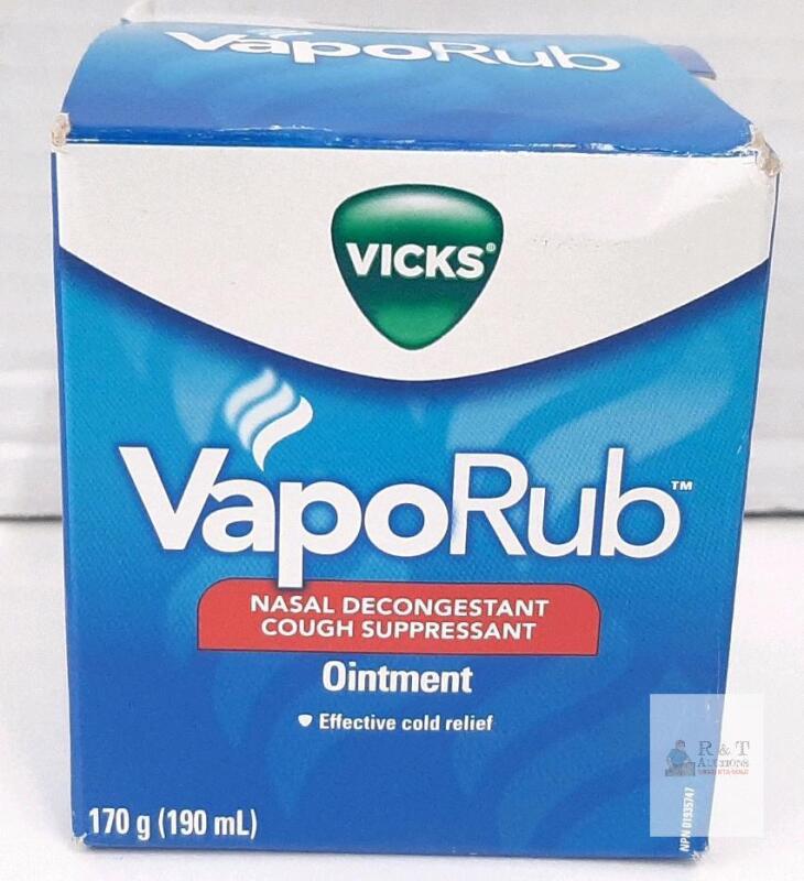 NEW Vicks VapoRub 170g Ointment, Nasal Decongestant & Cough Suppressant, Expiry 2028