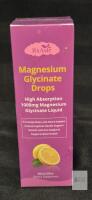 NEW BB 12/27 RxAstr Magnesium Glycinate Drops, 1000mg High Absorption, Lemon Flavor, 2 fl oz (60ml), 30 Servings