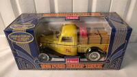 New Diecast 1935 Ford Pickup Truck Coin Bank - 1:25 Scale