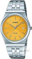 New CASIO MTP-B145D-9AV Men's Vintage Stainless Steel Yellow Dial 3-Hand Analog Watch