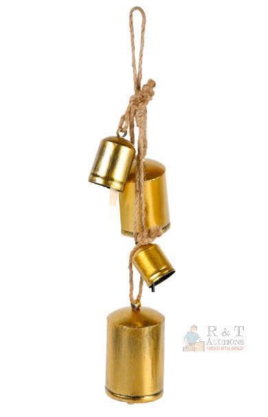 4pcs Home Decor Rustic Cow Bells . Tested Working